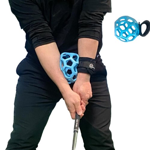 ElbowFix Golf Swing Trainer – Fix Chicken Wing & Flying Elbow | Improve Arm Rotation & Follow-Through | Wrist & Arm Connection Golf Training Aid