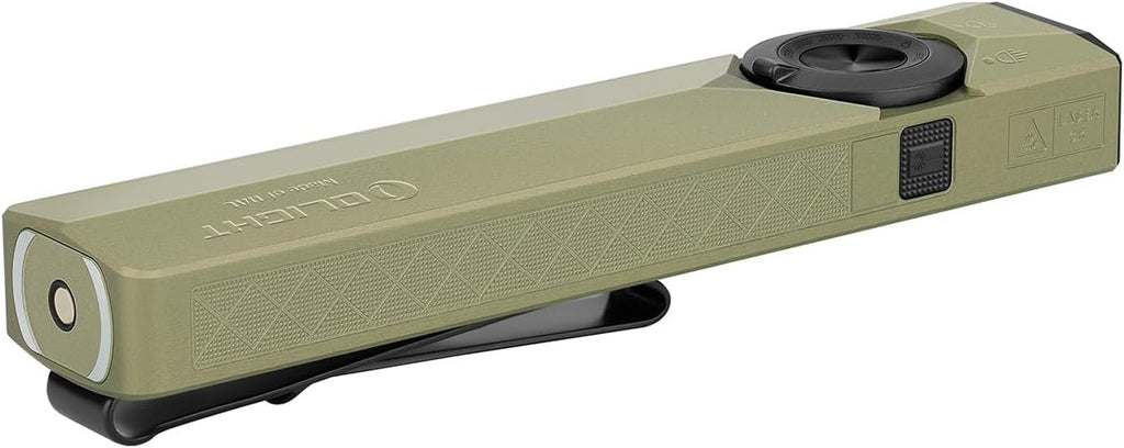 OLIGHT ArkPro Ultra EDC Flashlight - 1700 Lumens Rechargeable Portable Light with I3T 2 EOS Pocket Flashlight | Compact & Bright