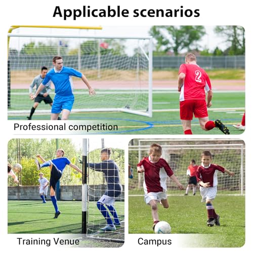 24x8 FT Soccer Goal Net Replacement 2-Pack - Heavy Duty Poly with Reinforced Edges, 3mm Variation of THIS listing