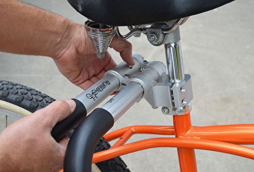 Bicycle Surfboard Rack with Quick Release for Seatpost | Fits Shortboards & Boogie Boards