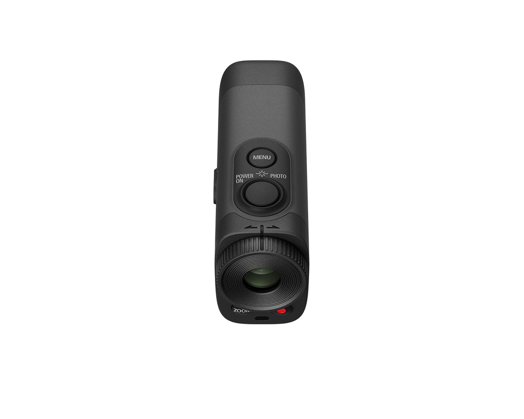 Canon PowerShot Golf Digital Laser Rangefinder, 6–12× Zoom Monocular, Slope Correction, Image Stabilization, Built‑in Camera (Photo & Video), IPX4 Water‑Resistant, Compact for Precision Golf, Black