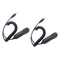 BAOFENG UV-5R Car Charger Cable DC 12-24V Charge Cable Car Travel for UV-82 UV-5R UV-9R DM-1801 UVb2 Plus BF-888S(2 Pack)