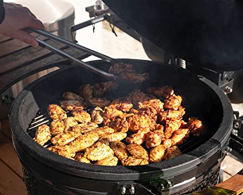 Charcoal Ash Basket for X-Large Big Green Egg Grill - Silver Variation