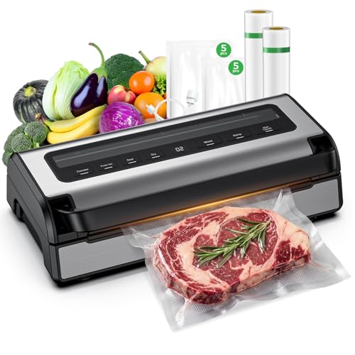 Food Vacuum Sealer Machine 6-in-1 Automatic Sealing for Food Preservation
