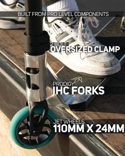 Envy Scooters COLT S6 Pro Trick Scooter Black Series 6 for Park & Street