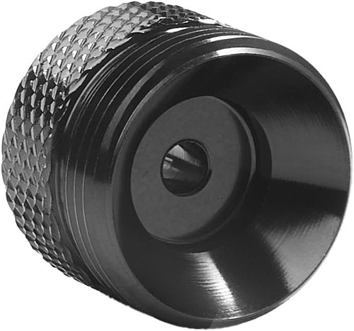Alien Play Aluminum Fast Cap Adapter - Quick CO2 Changes for Byrna LE, SD, EP, HD, XL | Anodized Black