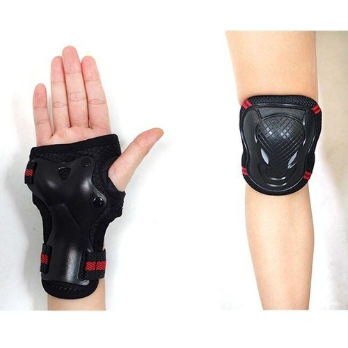 Kids Knee and Elbow Pads Set - Adjustable Protective Gear with Wrist Guard for Skating, Scooter, Bike, Skateboard – Toddler Youth Safety Pads