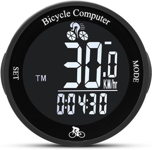 Cycling Speed Sensor - Wired Bike Speedometer with Auto Backlight | IP67 Waterproof Design
