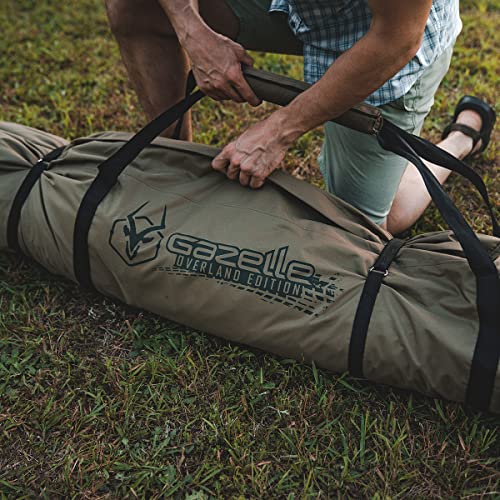 Gazelle T4 Overland Hub Tent - 4-Person Pop-Up Camping Shelter, Waterproof & Quick Setup