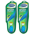 Dr. Scholl's Sport Insoles Pack of 4 Men’s 8-14 Shock Absorption Arch Support