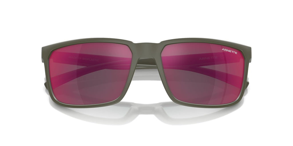 ARNETTE Sunglasses AN 4251 28546R Matte Military/Grey Mirror Orange/Yellow Policarbonate Standard