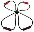 Sakar Nextgen Bluetooth Workout Equipment, Rechargeable, Anti- Slip, and Compatible with Android and iOS, Resistance Band, Black