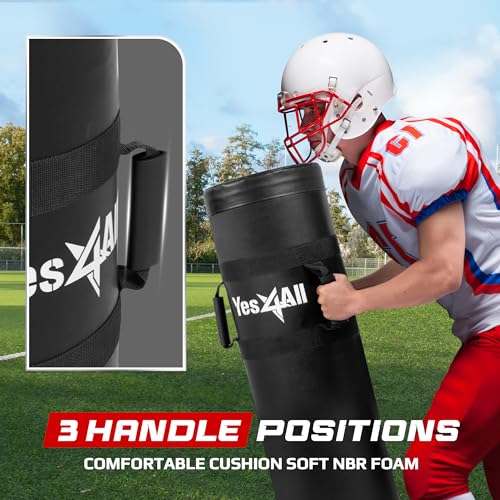 Yes4All 11LBS Tackling Dummy for Contact Sports Training — Durable Football & Martial Arts Dummy