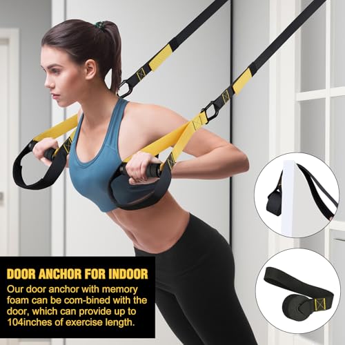 Home Resistance Training Kit with Handles, Door Anchor & Exercise Bands
