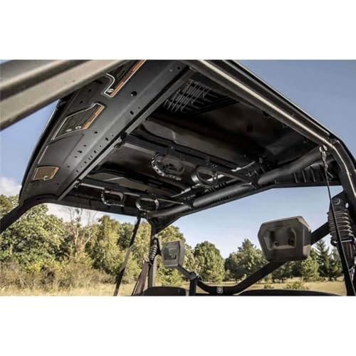 UTV Overhead Gun & Bow Rack - In-Cab Storage for Firearms & Equipment