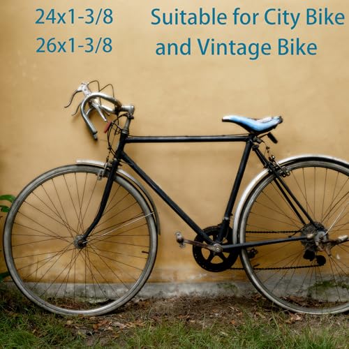 Libereco 2 Pack Bike Inner Tube 20x1-3/8 24x1-3/8 26x1-3/8 with 32mm AV Valve - High Airtightness Butyl Rubber
