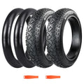 20x4 Inch Fat Tire for E-Bike, Mountain Bike, Tricycle | Heavy Duty All-Terrain Black - Variation of 20" x 4" / 2 Tire + 2 Tube