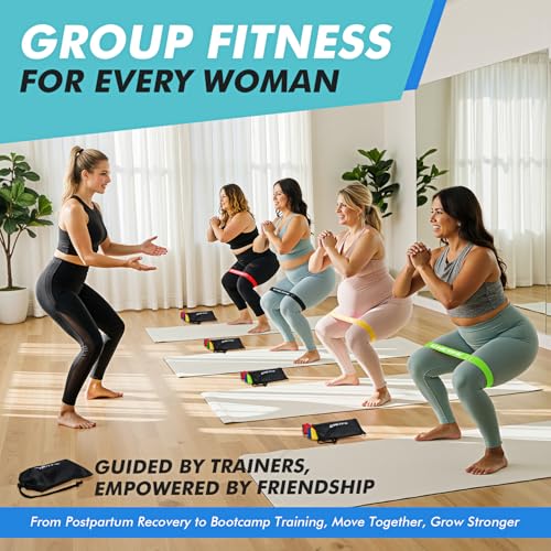 GHCTFE 100PCS Multicolor Resistance Bands Bulk Set for Group Fitness, Mini Loop Bands for Glutes & Legs