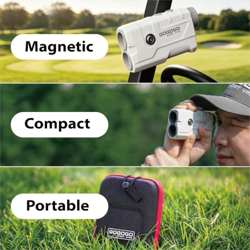 Golf Rangefinder 900 Yards Laser Distance Meter with Slope & Pin Lock