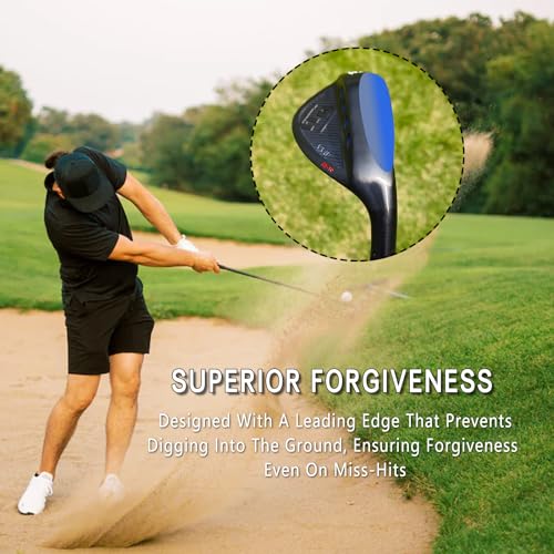Yamato 72 Degree Full Face Forged Golf Wedge - Black, Set or Individual