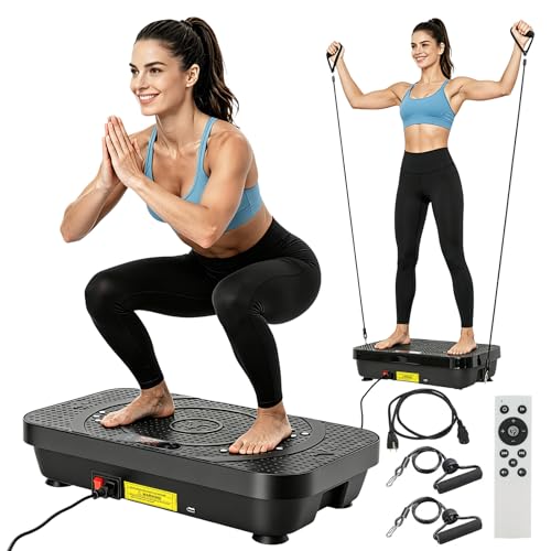 Bigger PowerFuel Large Vibration Plate Exercise Machine for Lymphatic Drainage
