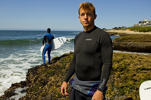 O'Neill Men's Thermo-X UPF 50+ Long Sleeve Rashguard X-Large Black