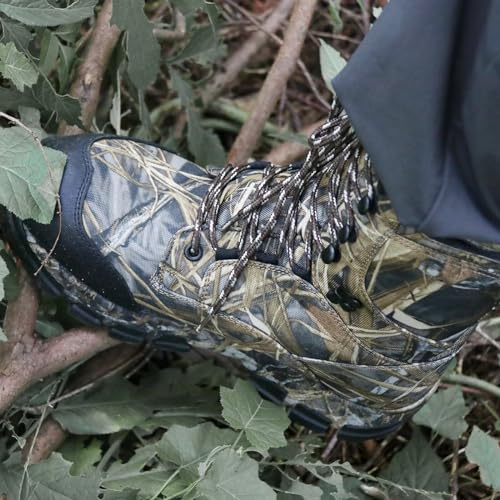 Men's 10.5 Inch Waterproof Insulated Hunting & Hiking Boots - Green