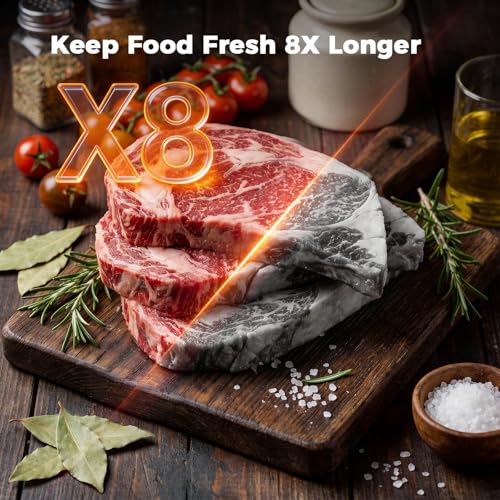Food Vacuum Sealer Machine 6-in-1 Automatic Sealing for Food Preservation