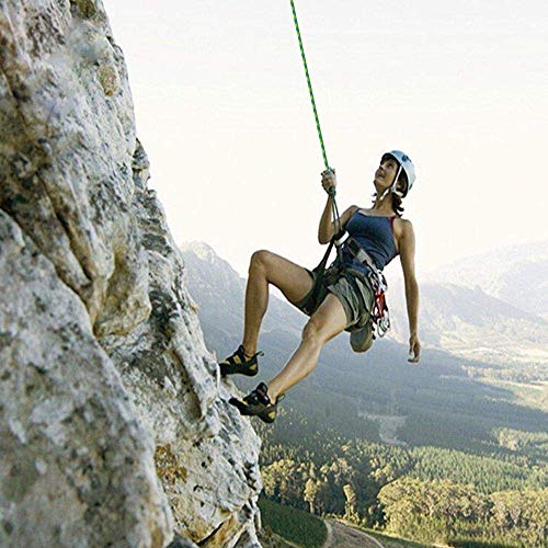X XBEN 10.5mm Dynamic Climbing Rope 35M Green for Rock & Mountaineering