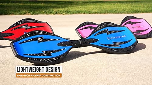 Razor RipStik Ripster Red Caster Board - Compact Street Surf Skateboard
