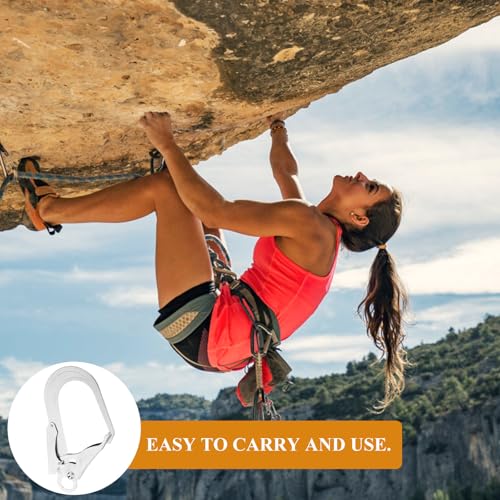 Heavy Duty Alloy Steel Carabiner Clip Hook for Safety Fall Protection & Climbing