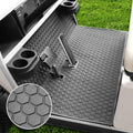 Black Club Car Golf Cart Floor Mat Full Coverage for DS 1982-2013 & Villager 1982-2018