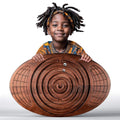 Bodo Maze Balance Board Beechwood - Wooden Wobble & Labyrinth Game for Kids & Adults