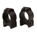 WARNE Scope Mounts Maxima Horizontal, 1 Inch, PA, Optic Rings, Low, Matte Black