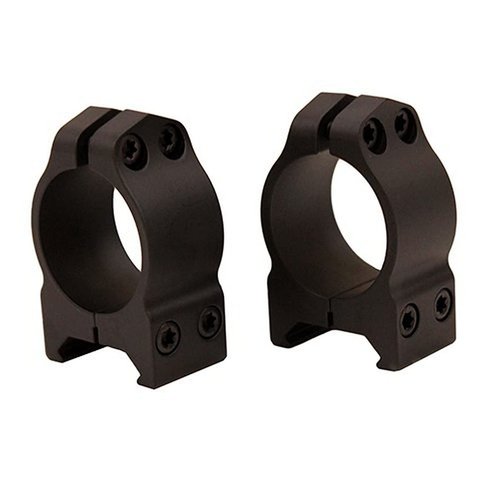 WARNE Scope Mounts Maxima Horizontal, 1 Inch, PA, Optic Rings, Low, Matte Black