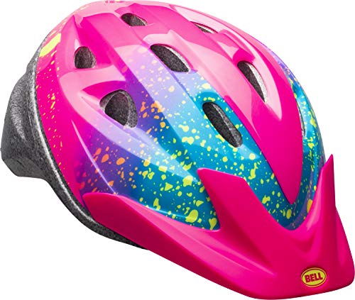 Child Bike Helmet - Pink Splatter Stella, One Size, Safety & Lightweight
