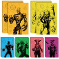 Monster Shooting Targets 12x18 Inch - Zombie Paper Range for Shooting Practice