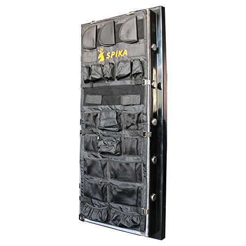 SPIKA Gun Safe Door Organizer with Pistol & Rifle Holders, Adjustable Storage for Liberty Safe