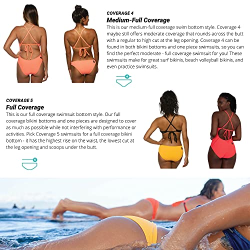 JOLYN Murray Peacock Women's Athletic One-Piece Swimsuit Medium Coverage