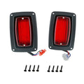 DIYOLFALL Golf Cart LED Tail Light Kit Fits Club Car 1982-Newer DS models with LED lights and has a 3 wire wiring plug 1017035
