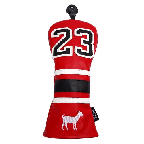 SHABIER Golf Sports Style Golf Wood Club Headcover Driver Cover for Taylormade M5 M6 Driver (Red 23 Fairway Cover)