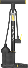 High-Pressure Bike Pump by [Brand Name] - Floor Bicycle Tire Pump for Presta & Schrader Valves | Versatile for Bikes, Balls & Scooters