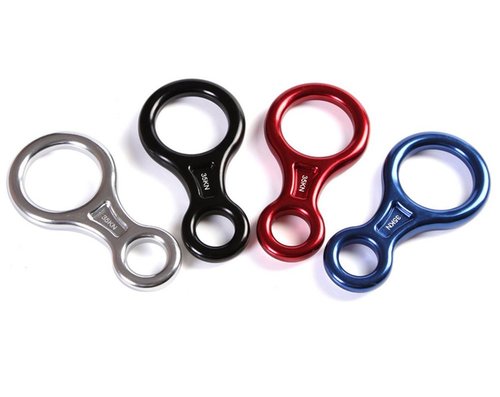 CdyBox 35KN Figure 8 Descender Belay Device Rock Mountain Climbing Gear