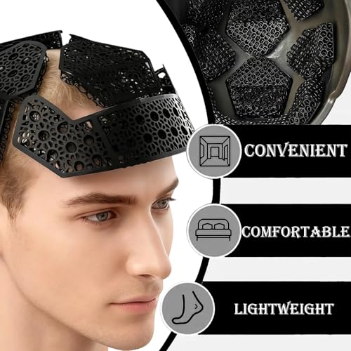 CZMYCBG Black Tactical Helmet Liner Nano Shock-Absorbing Breathable Padding