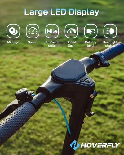 Electric Scooter for Adults 10-Inch Tire 25 Mile Range 15.5/20 MPH 500W