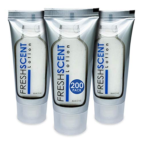 1oz Lotion Tubes Pack of 200 - Hotel Travel Size Bulk Amenities & Toiletries - Freshscent