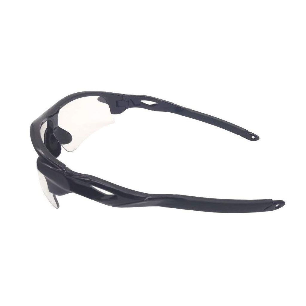 Outdoor Sports Athlete's Sunglasses for Cycling Fishing Golf,100% UV Protection (Clear)