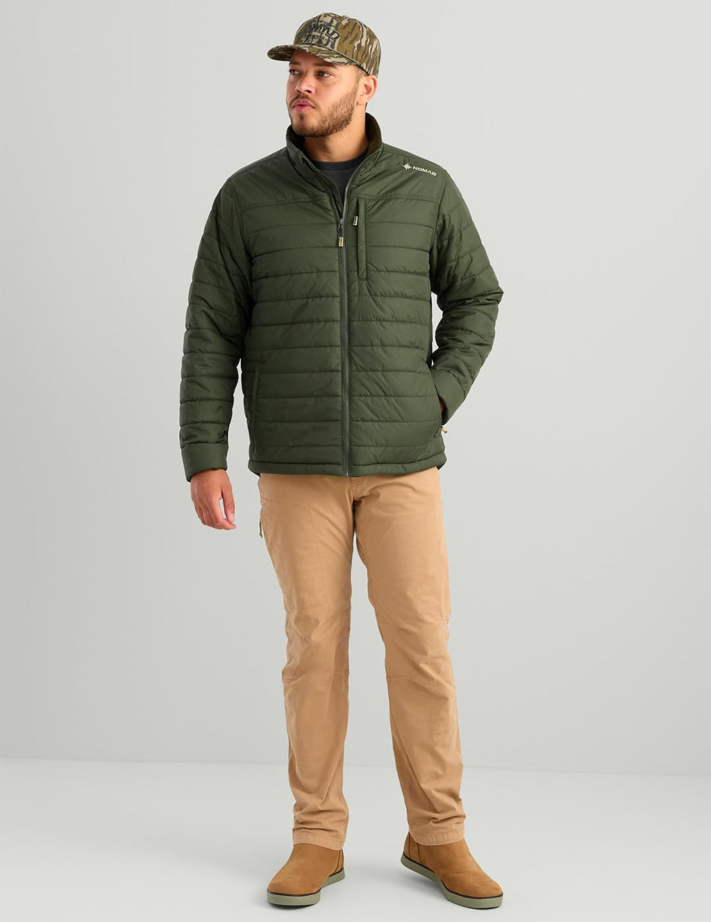 Nomad Men's Standard Gneiss, Rugged and Durable Jacket with Cordura Fabric, Cypress Landing