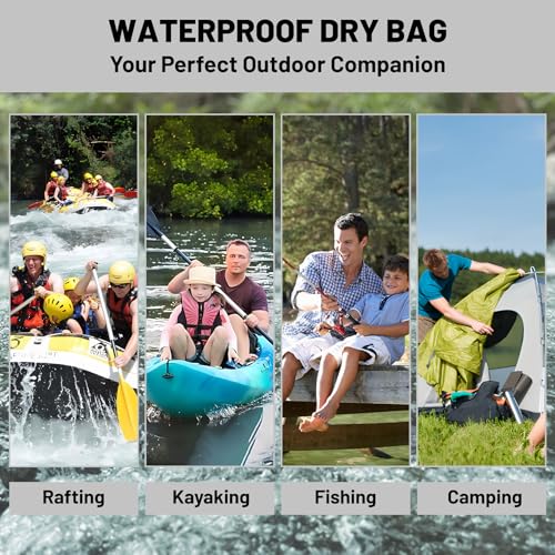 10L Waterproof Dry Bag Backpack Sea Turtle Roll Top for Kayaking Boating - Variation of THIS listing