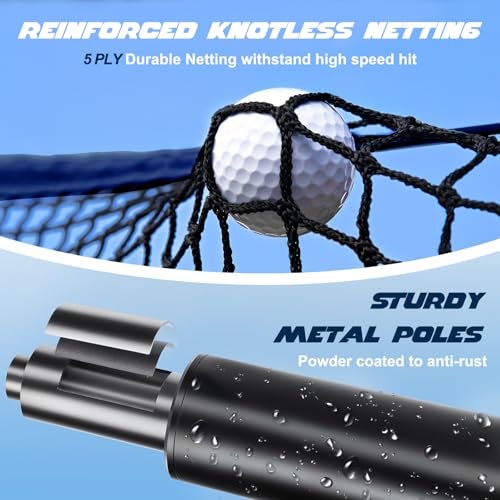 Persimar Green 10x7FT Golf Practice Net for Hitting, Driving & Chipping